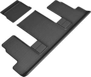 Buick Enclave Floor Mats - 3rd Row - 3D MAXpider - Kagu Series - Black - `18-`20